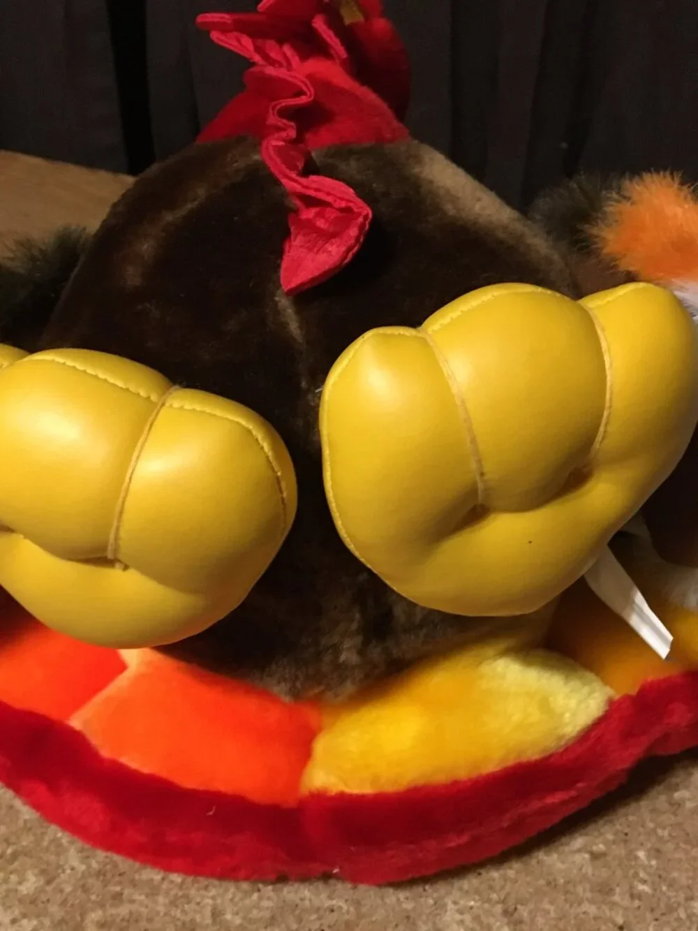 GOBBLE GOBBLE TURKEY PLUSH THANKSGIVING BIRD FK LTD 13